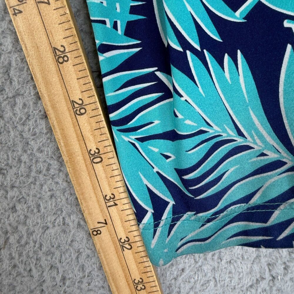 MINNIE MOUSE Lounge Pants Womens‎ Large Blue Disney Sleep PJ's Tropical - Picture 11 of 14